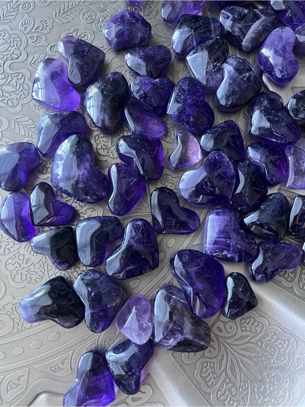 Amethyst heart - Picture 7 of 8